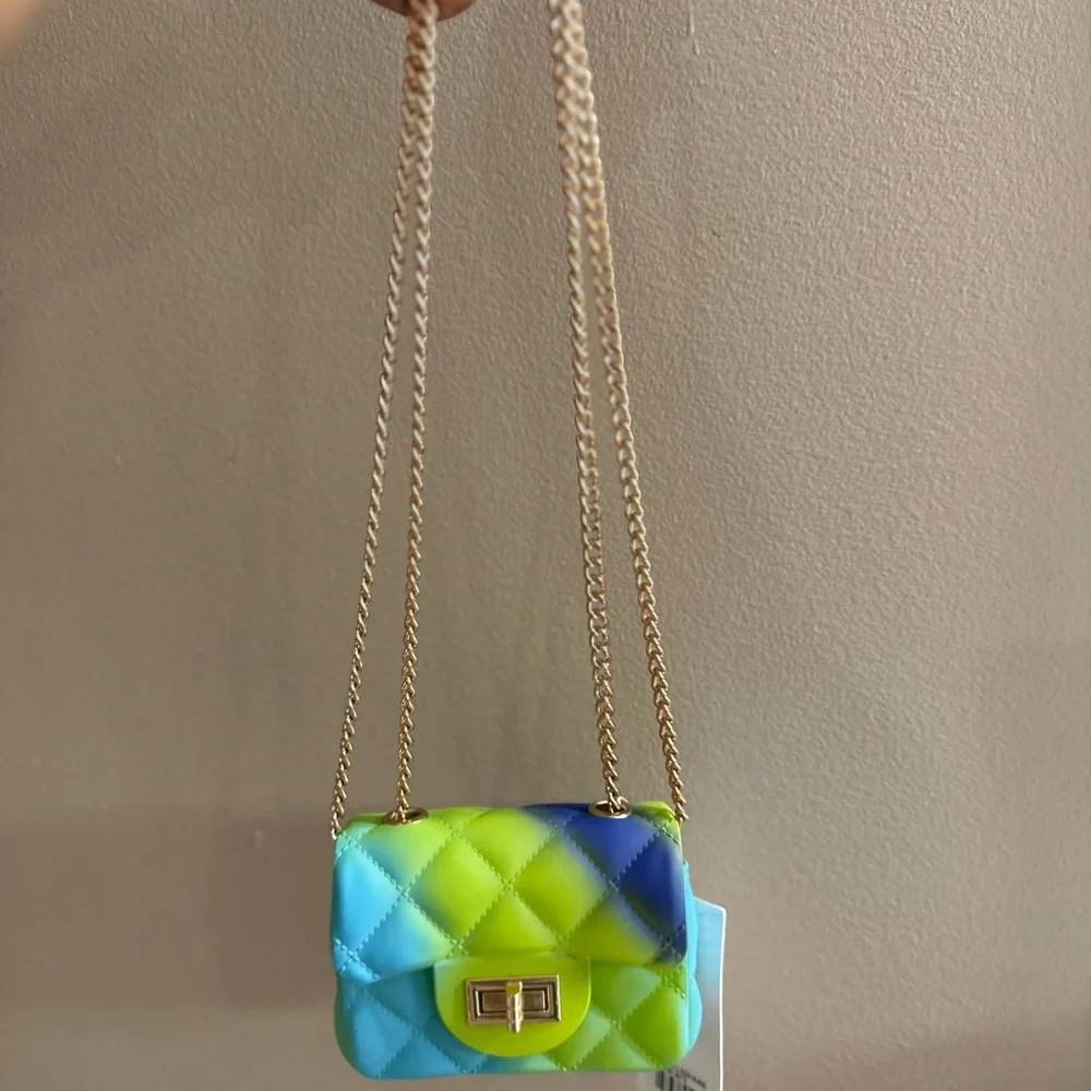 Summer Mini Purse Green/Blue - Picture 4 of 4